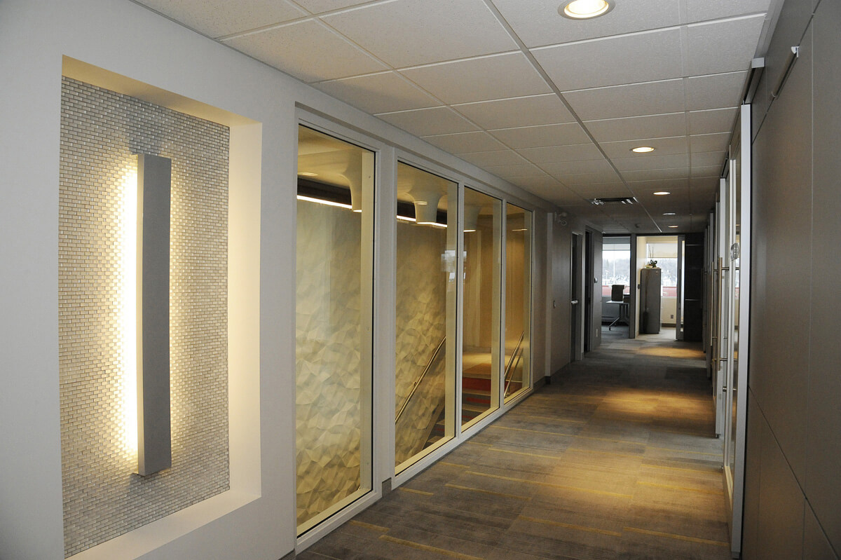Hallway to offices